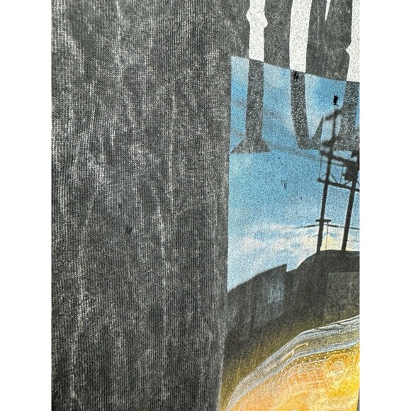 Ice Cube Sz M It Was A Good Day T-Shirt Black Mineral Wash Distressed Cotton - Picture 4 of 8